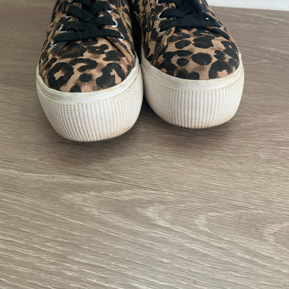 platform cheetah sneakers